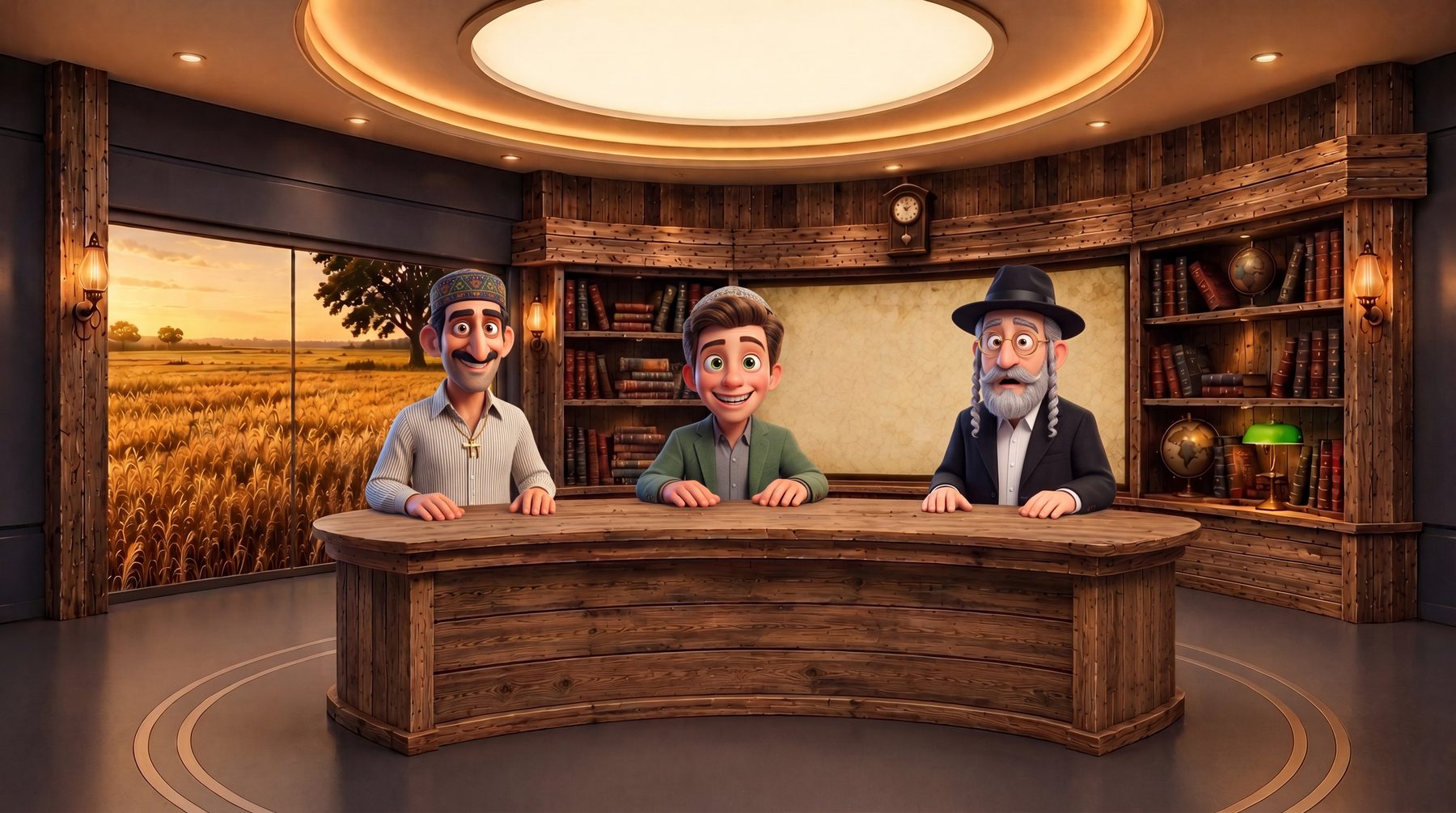אולפן חדשות כפר המשנה